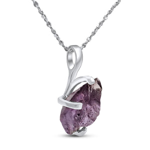Genuine Raw Alexandrite Pendant Necklace