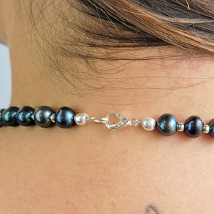 Black Pearl Jewelry Set