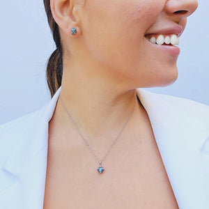 Raw Diamond Pendant Necklace - Uniquelan Jewelry