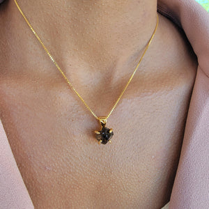 Authentic Raw Smoky Quartz Necklace - Uniquelan Jewelry