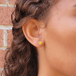 Genuine Citrine Heart Jewelry Set - Uniquelan Jewelry