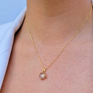 Genuine Raw Ametrine Necklace - Uniquelan Jewelry