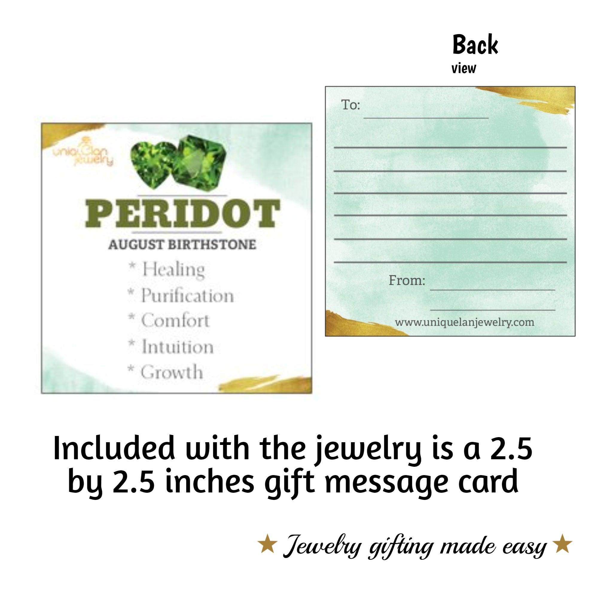 Marquise Peridot Drop Earrings - Uniquelan Jewelry