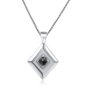 Natural Diamond Pendant Necklace - Uniquelan Jewelry