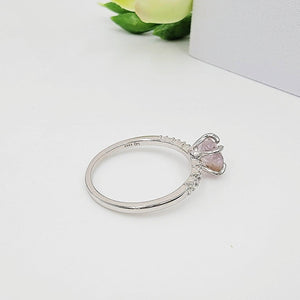 Raw Ametrine Stud Earring and Ring Set - Uniquelan Jewelry