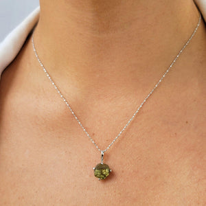 Raw Labradorite Dainty Necklace - Uniquelan Jewelry