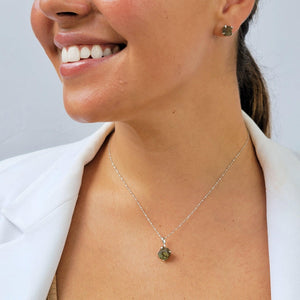Raw Labradorite Dainty Necklace - Uniquelan Jewelry