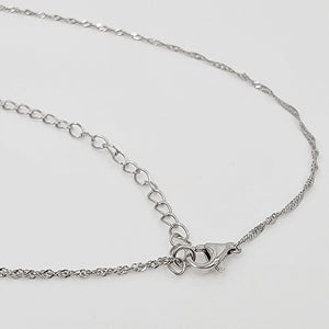 Raw Peridot Crystal Necklace - Uniquelan Jewelry
