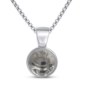 Real Clear Quartz Bezel Necklace - Uniquelan Jewelry