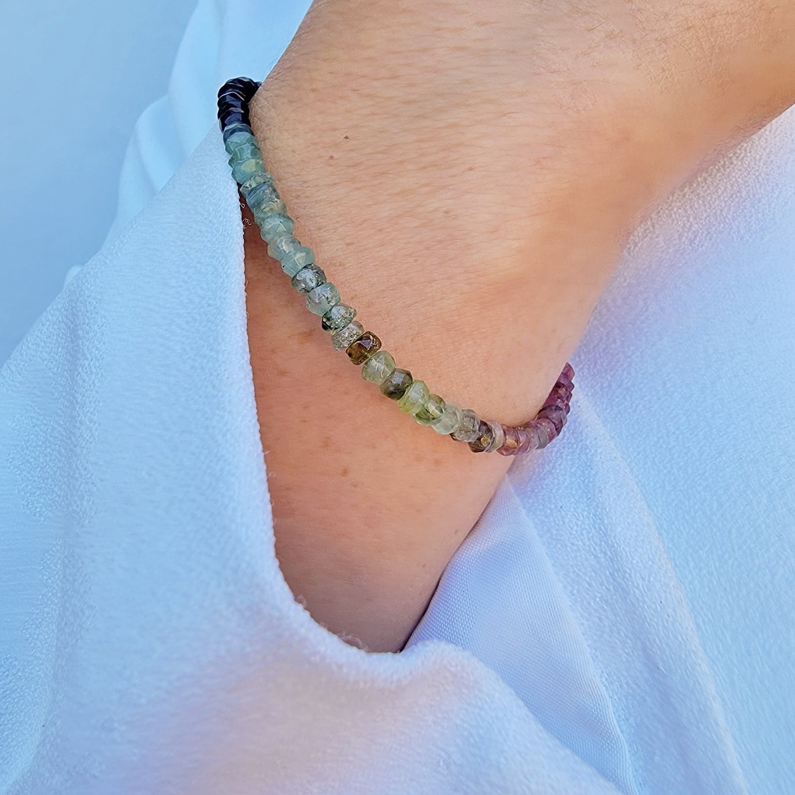 Multiple Tourmaline Strand Bracelet