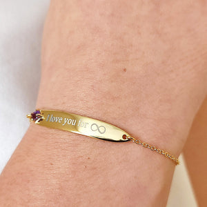 Custom Engraved Personalized Bracelet