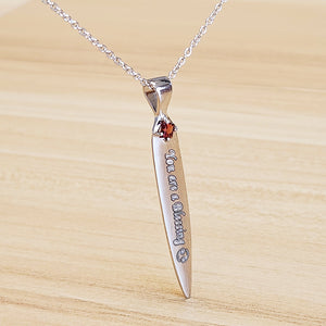 Custom Engraved Personalized Necklace