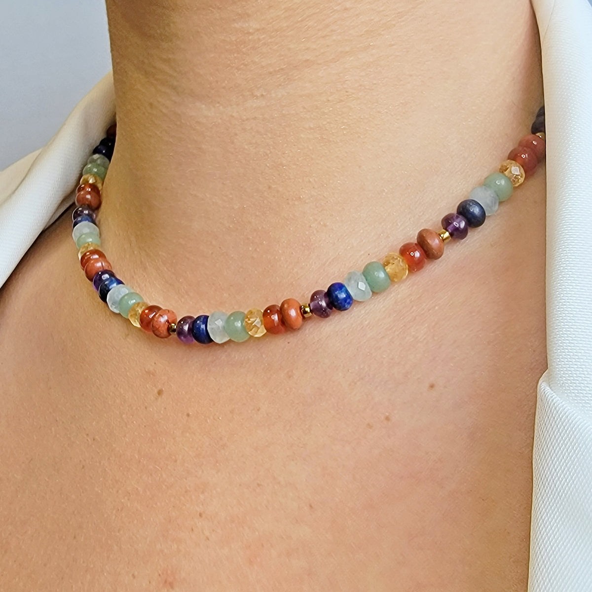 Chakra Healing Jewelry Set