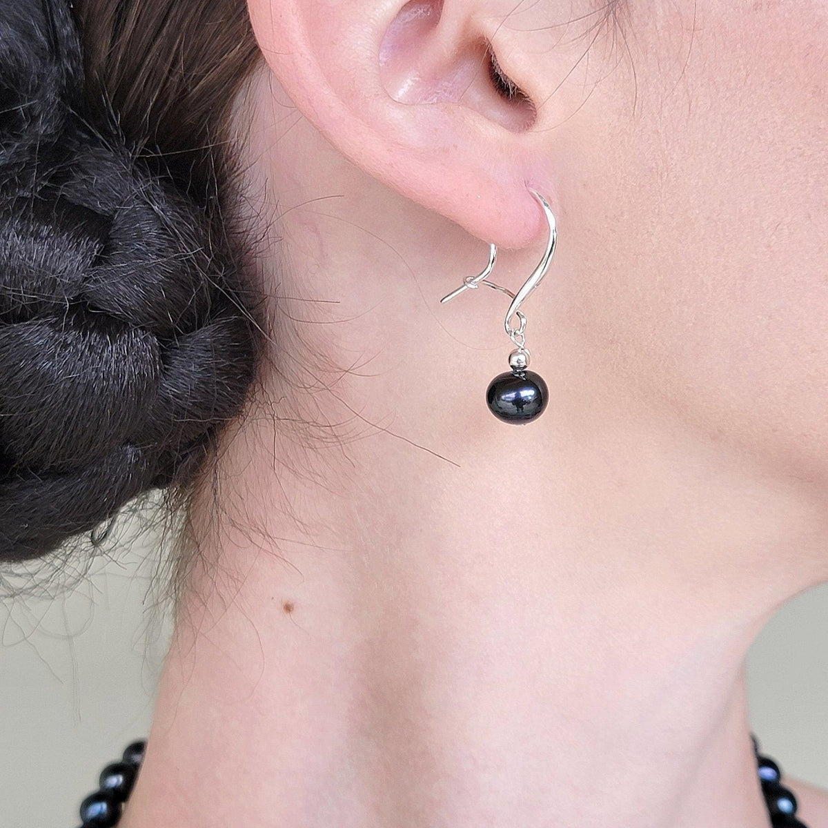 Genuine Pearl Emerald Jewelry Set - Uniquelan Jewelry