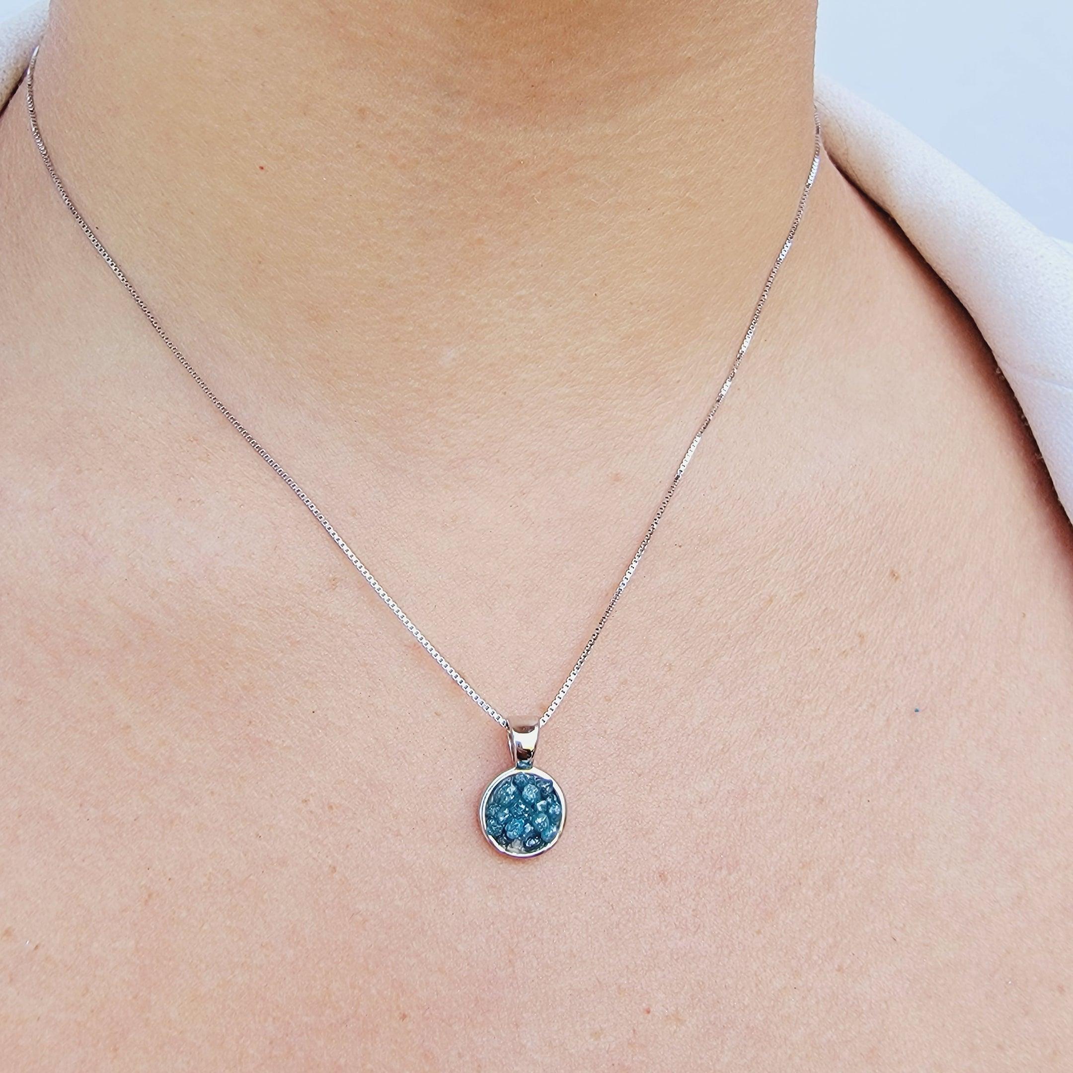 Raw Diamond Clusters Necklace