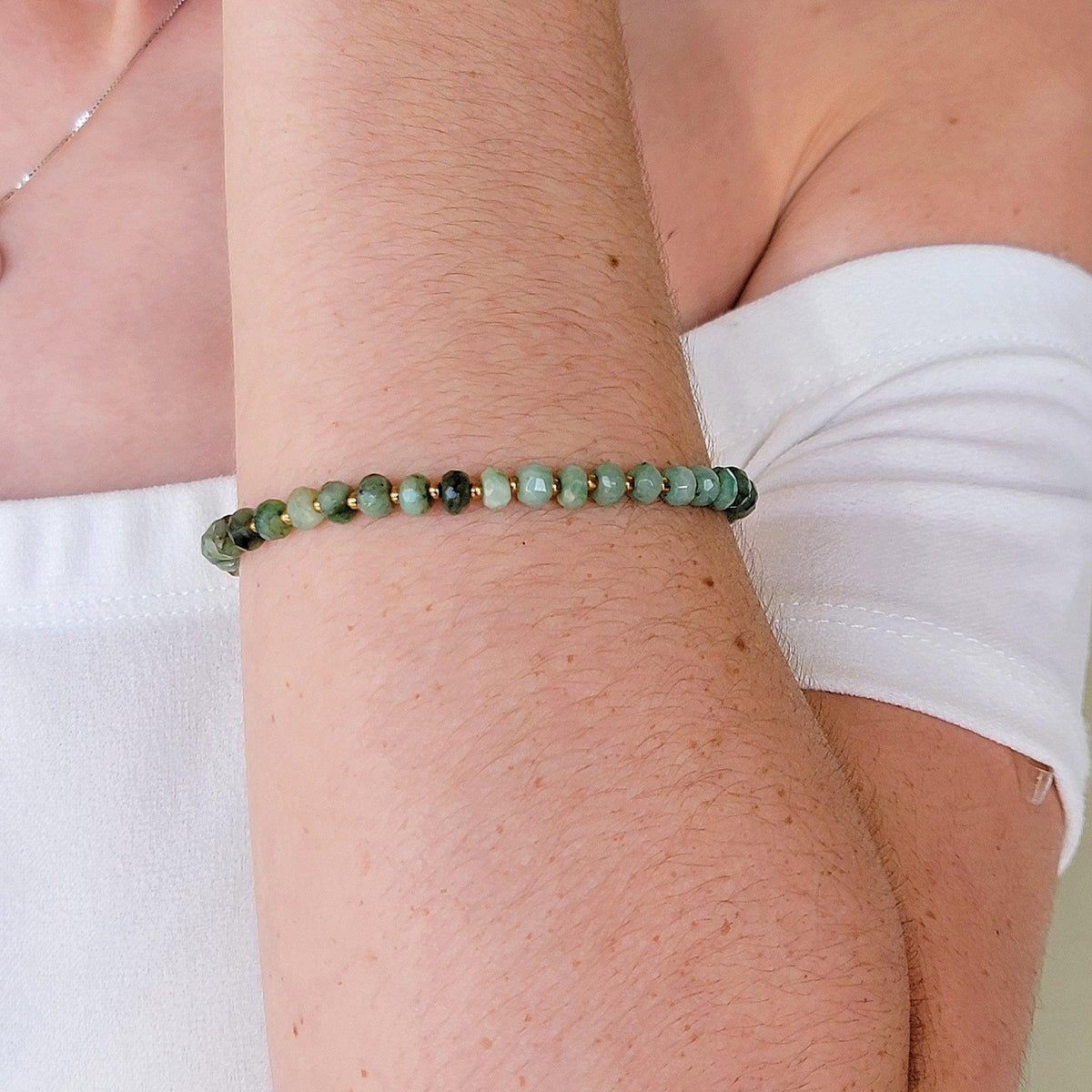 Authentic Emerald Strand Bracelet - Uniquelan Jewelry