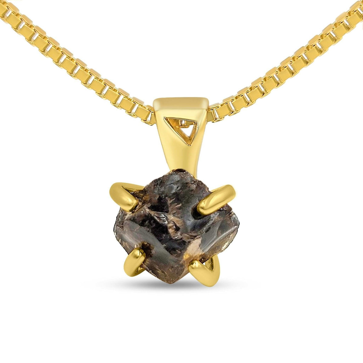 Authentic Raw Smoky Quartz Necklace - Uniquelan Jewelry