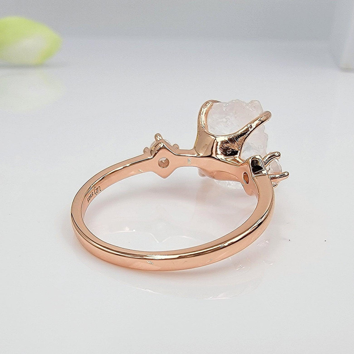 Clear Quartz Crystal Ring - Uniquelan Jewelry