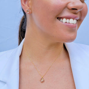 Genuine Raw Ametrine Necklace - Uniquelan Jewelry