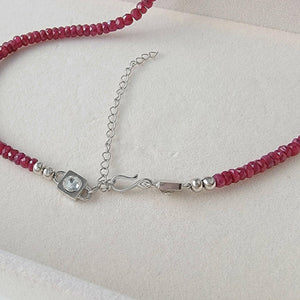 Genuine Ruby Classy Necklace - Uniquelan Jewelry