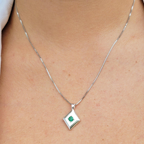 Emerald Tennis Necklace – Almas Jewelry