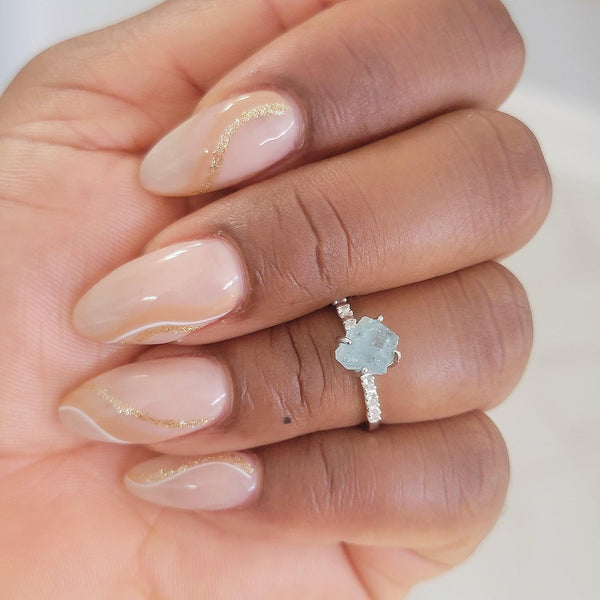Aquamarine Ring | Made In Earth US