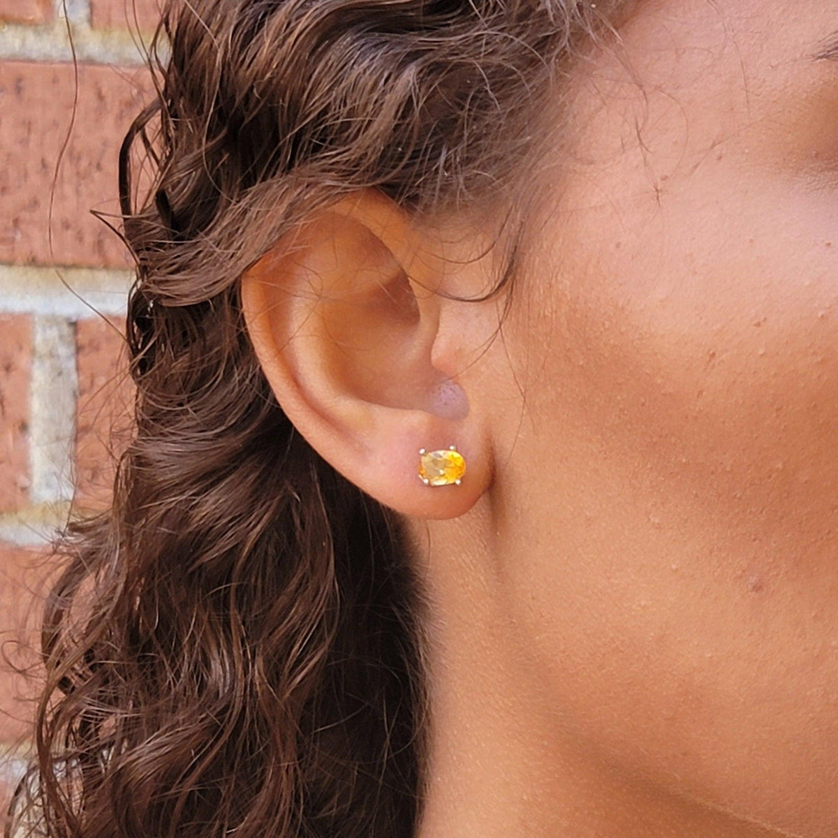 Real Citrine Heart Jewelry Set - Uniquelan Jewelry