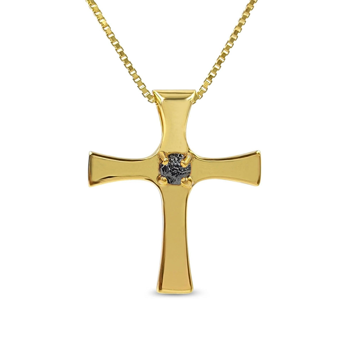 Real Diamond Cross Necklace - Uniquelan Jewelry