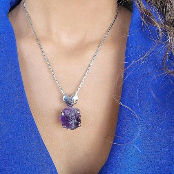 Dainty Rose Cut Amethyst Necklace – Say Anything... Jewelry by Stephanie  Wilde