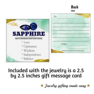 Yellow Sapphire Heart Necklace - Uniquelan Jewelry